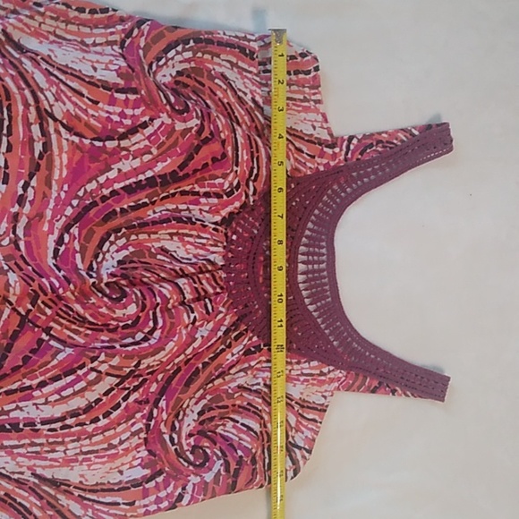 Prana Cotton Blouse with Crocheted Neckline - Picture 7 of 7